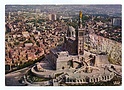 M1223 REFLETS DE PROVENCE MARSEILLE VUE AERIENNE DE NOTRE DAME DE LA GARDE 1973 VIAGGIATA